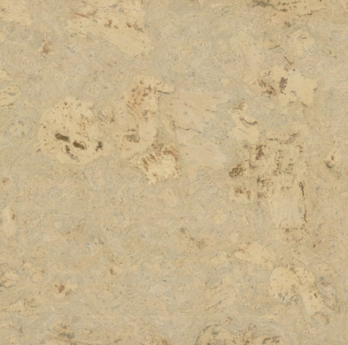 Twist Cream cork flooring