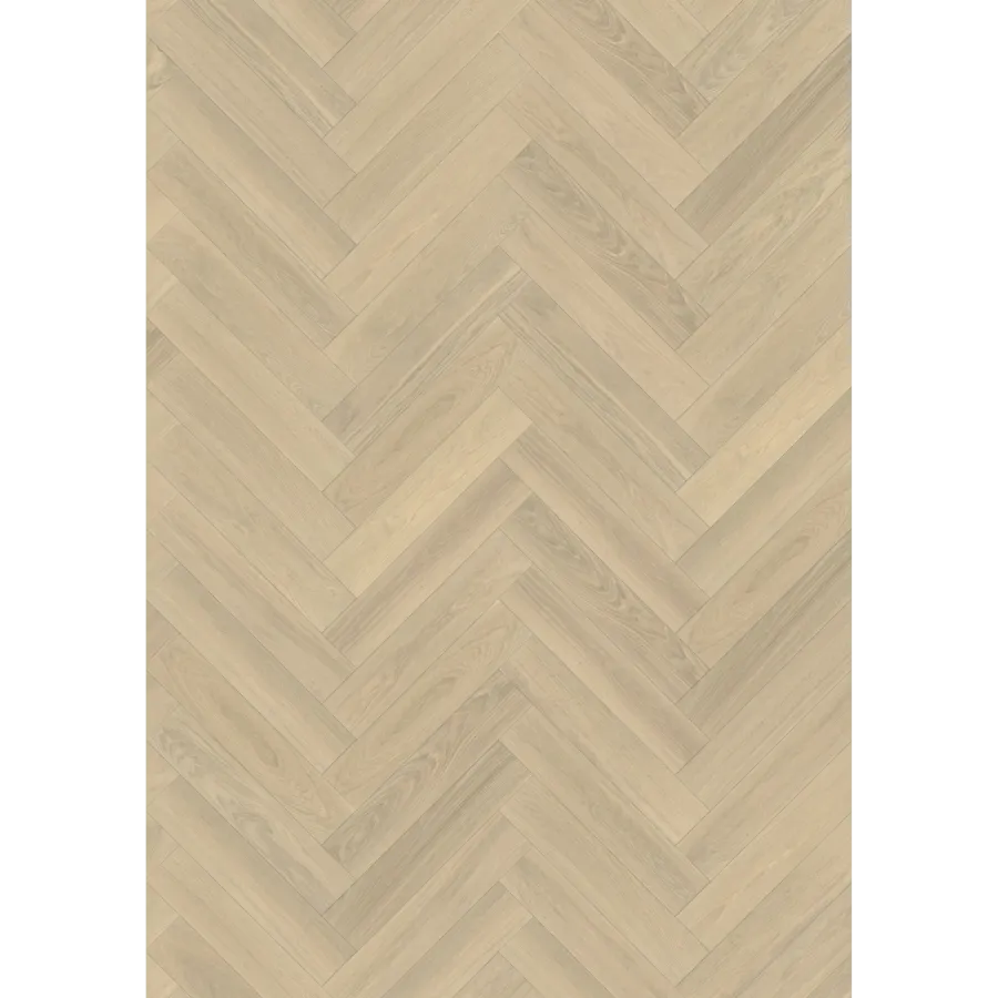 Oak Herringbone Ab CrÃ¨Me White