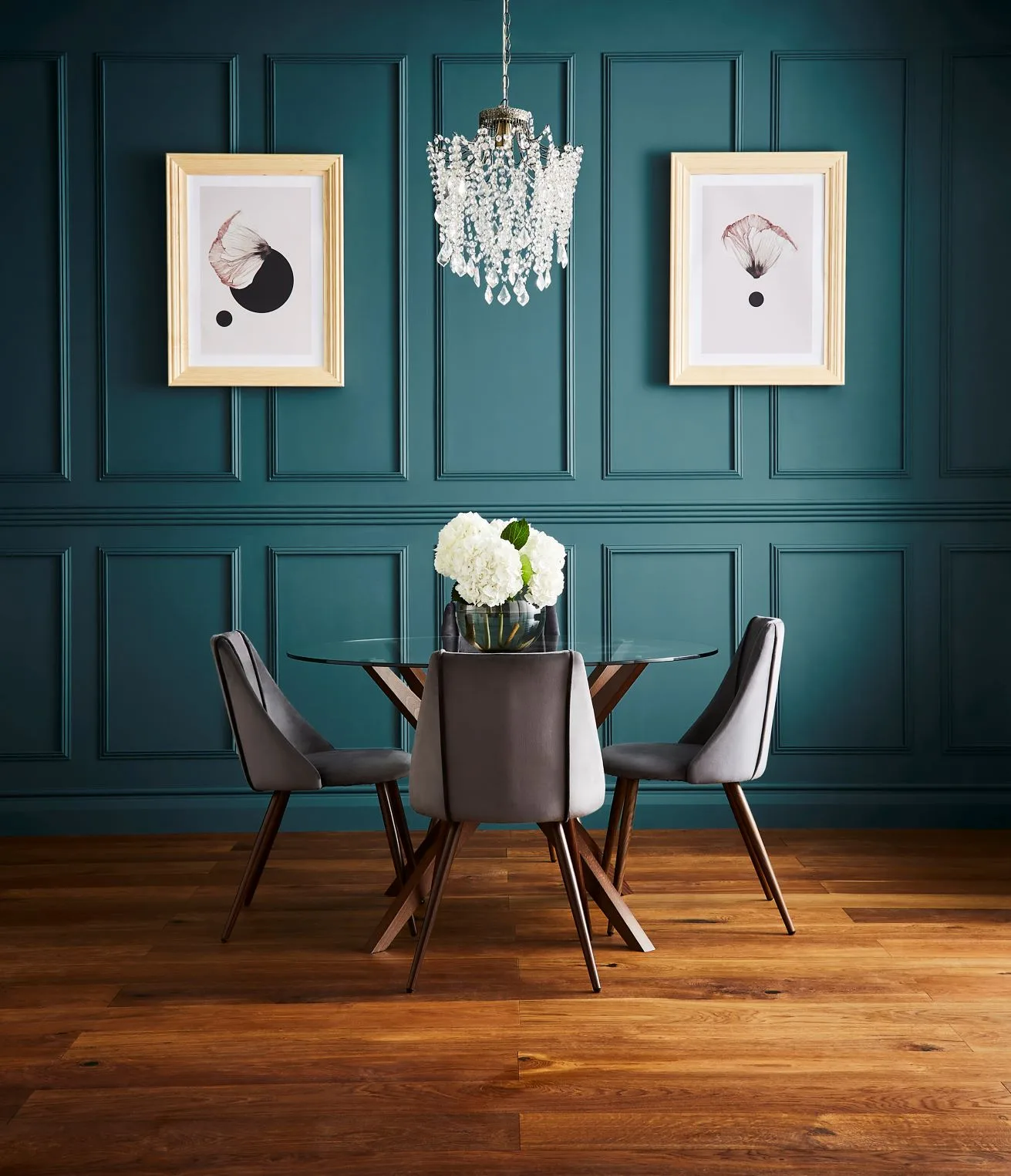 Designer wood flooring