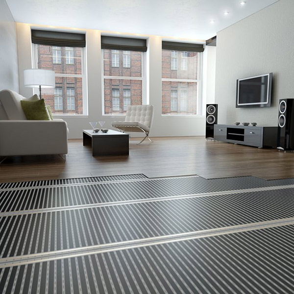 installating ceiling heating