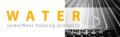 water underfloor heating products
